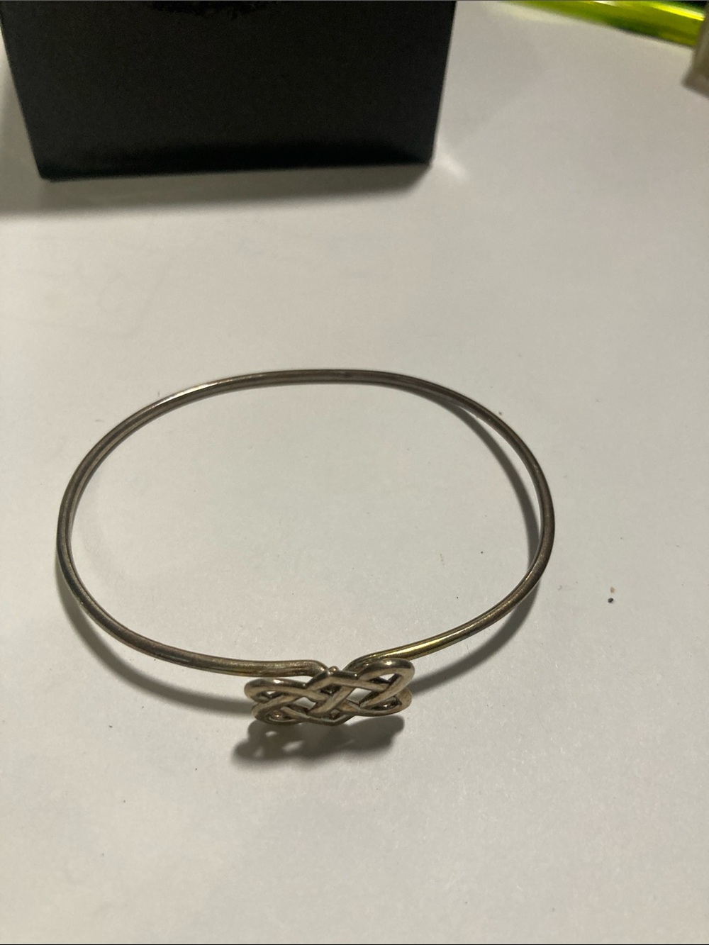 Tiffany & Co. Sterling Silver Celtic Knot Bangle - Picture 2 of 8
